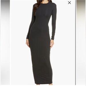 SKIMS Fits Everybody Long-Sleeve Dress